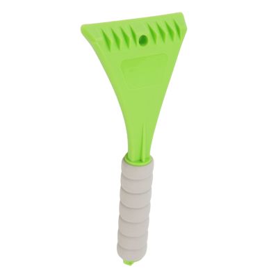 Aramox Auto Wind Scraper with EVA Foam Border Snow Remover, Ergonomically Designed Mini Car Car for Winter Weather, Light PP Material for Each Vehicle (Green)