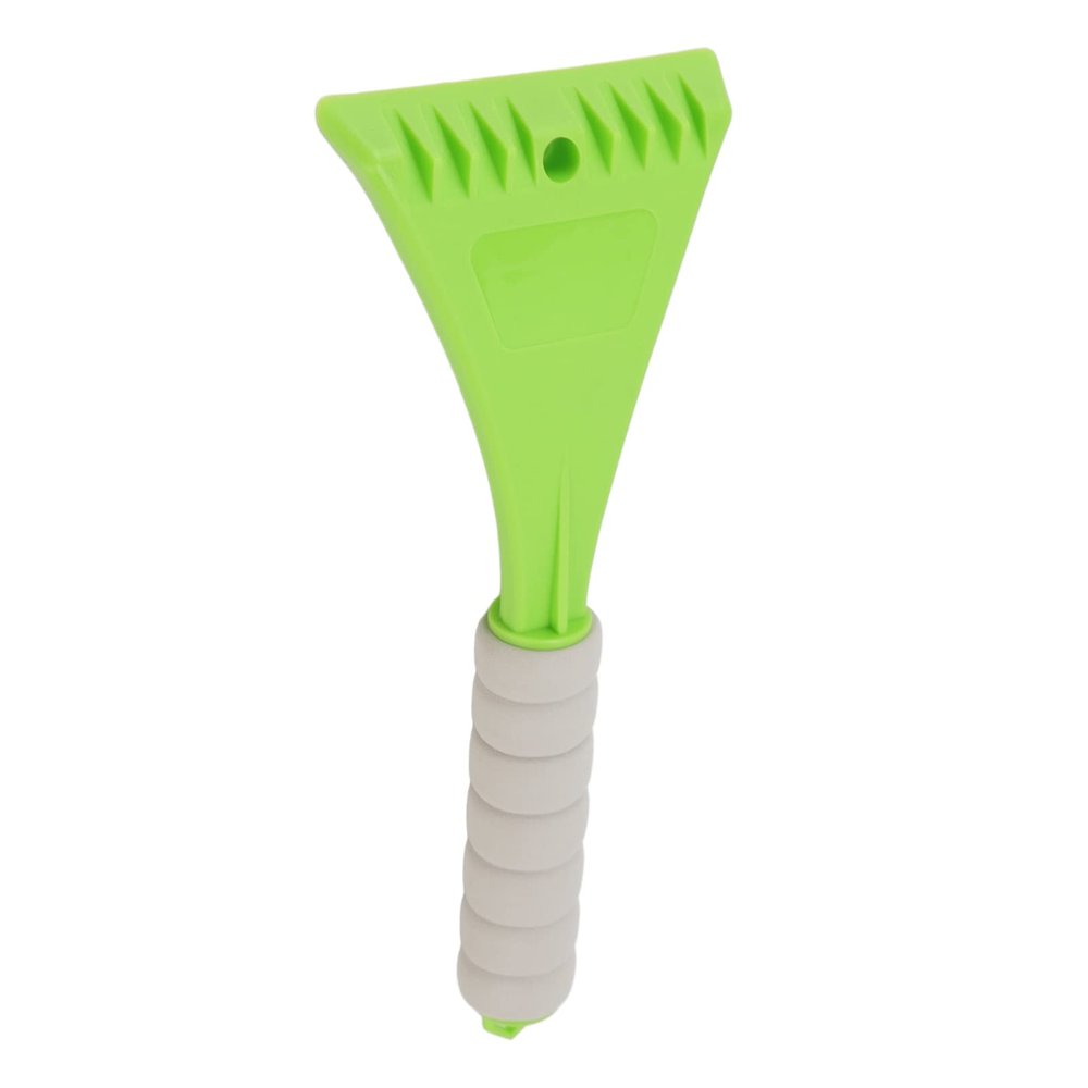 Aramox Auto Wind Scraper with EVA Foam Border Snow Remover, Ergonomically Designed Mini Car Car for Winter Weather, Light PP Material for Each Vehicle (Green)