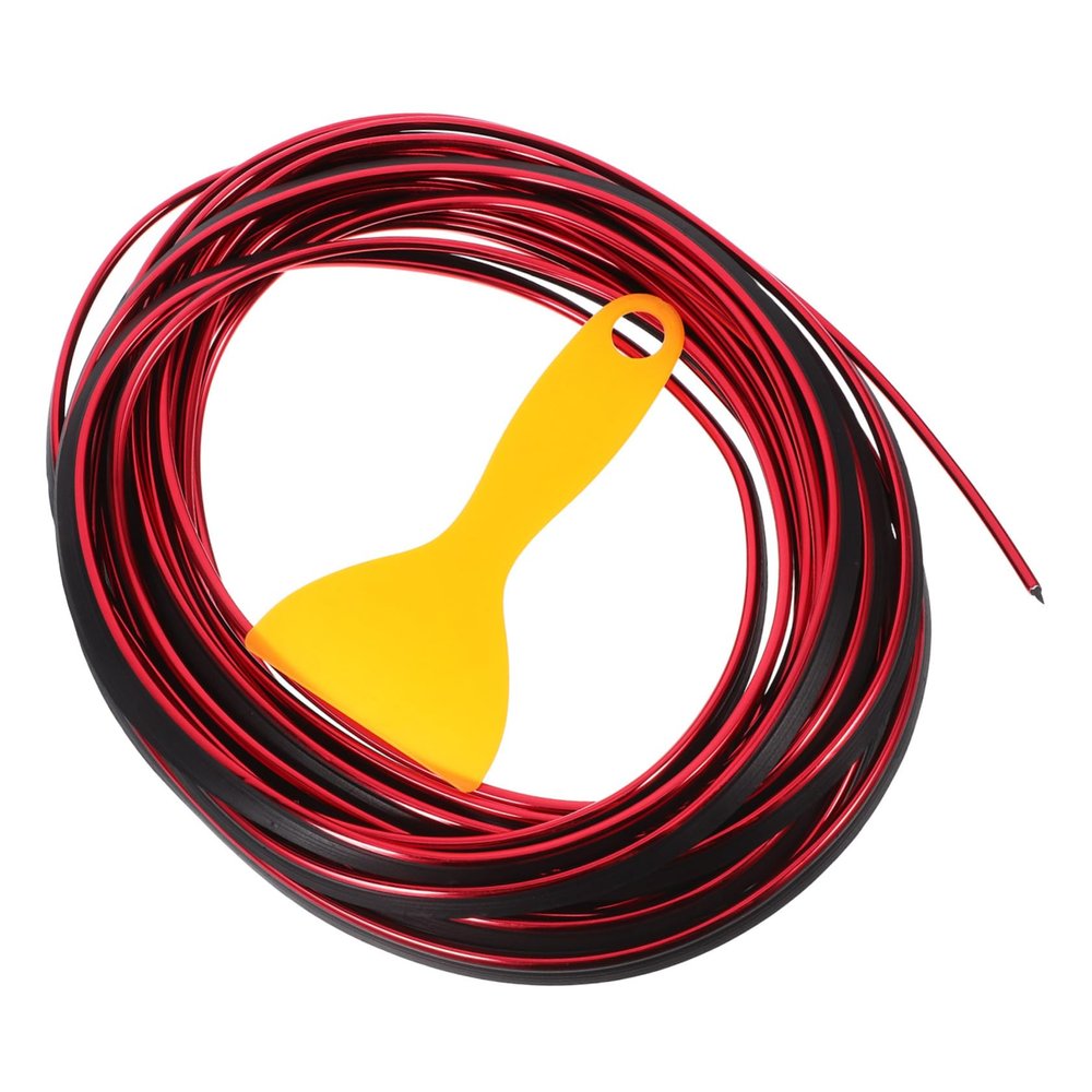 Luxshiny 10m Automotive Body Trim Car Door Central Control Decorative Strip Car Accessories Interior