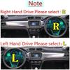 BOLNEY Anti-Slip Mat Dashboard Cover Pad Interior Mat for Suzuki Sx4 2009-2012 Black Dash Mat Dashboard Cover view 3
