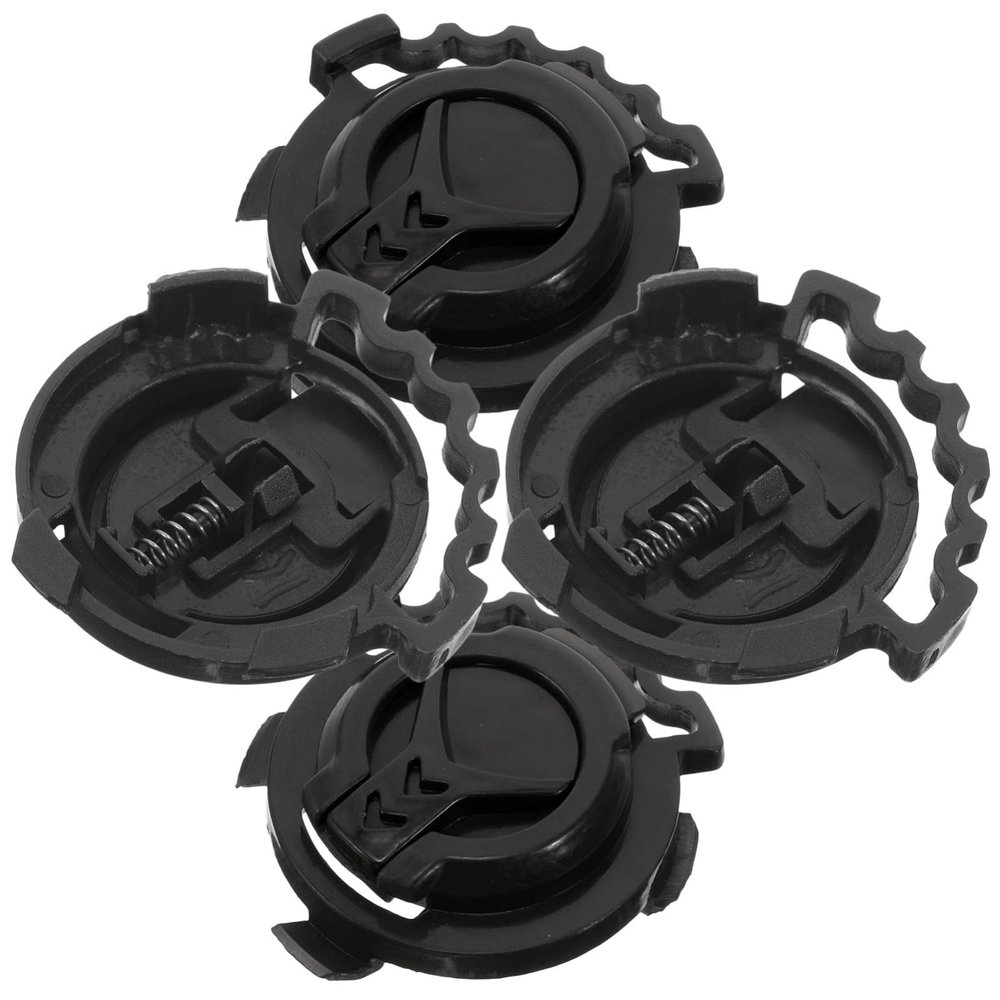 LIOOBO 4pcs Visor Clip Visor Buckle Replacement Stylish Fasteners for Helmets Mechanism for Safety During Rides Elegant Design