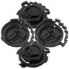 LIOOBO 4pcs Visor Clip Visor Buckle Replacement Stylish Fasteners for Helmets Mechanism for Safety During Rides Elegant Design view 1