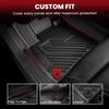 LASFIT Floor Mats for Hyundai Santa Fe Sport 2018 2017 2016 2015 2014 2013 view 2