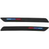 PRETYZOOM Electric Bike Anti-Collision Protection Strips Universal Vehicle Modified Stickers for Bumper and Door Edge 2-Piece Set for Motorcycle and Car view 1