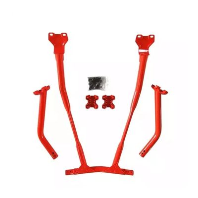 Reinforced UTV Parts Accessories Front Intrusion Bar for Can Maverick X3 part(Red)