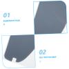PRETYZOOM Rain Protection Film Anti-fog Uv Blocking Sun Visor Insert for Motorcycles view 3