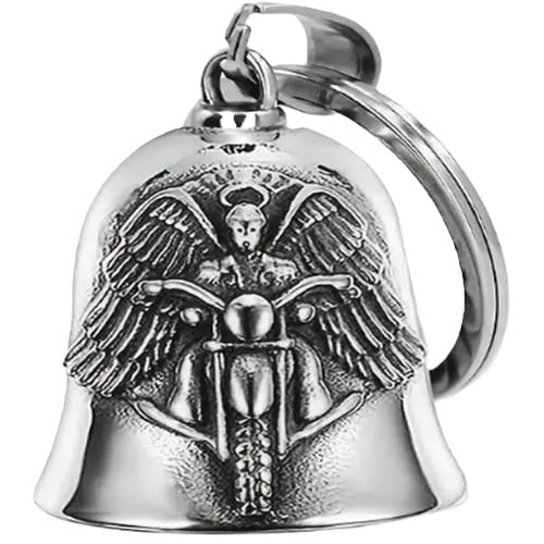 KMA Est. 2005 THE RIDE BELL Motorcycle Guardian Angel For ALL Motorcycles Lucky Charm Biker Luck Gift of Love & Protection