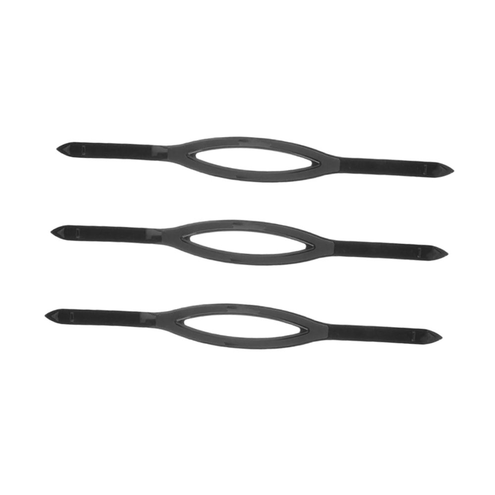 Abaodam 3pcs Adjustable Silicone Goggle Straps Flexible Head Bands for Swim Goggles Replacement Accessories for Comfortable Fit and Enhanced Performance