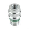 AugustknowU High Pressure AC Valve, Air Conditioning Service Port Charging Port Seal Side R-134a Port Adapter With Replaceable Valve Cores view 4