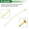ACROPIX Oil Dipstick Oil Level Dip Stick No.A1320180015 for Mercedes Benz Smart Fortwo 451 M132 2010-2015 Precisely Engineered Fluid Level Gauge Yellow 1 Pc view 3