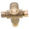HAPINARY Line Tee Fitting Industrial-grade Brass Tee Connector M10 Thread Easy to Use view 1