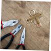 HAPINARY Line Tee Fitting Industrial-grade Brass Tee Connector M10 Thread Easy to Use view 2