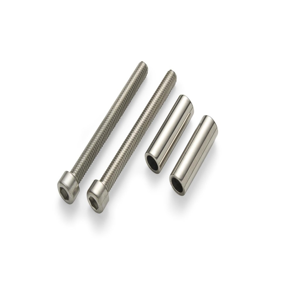 Perch Mount Extended Spacer and Bolt Kit (Chrome) For Indian Pursuit