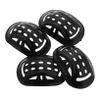 PRETYZOOM 4 Pack Silicone Helmet Chin Pads for Scooter and Hard Hats view 1