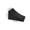 MAGICLULU 2 Pack Rubber Triangular Wheel Chocks for RVs and Golf Carts view 2