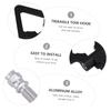 Garneck Front Bumper Tow Hook Towing Eye for Car Accessories Easy Installation Design for Safe Towing Compatible Japanese Models view 3