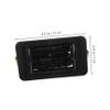 Hemobllo Car Grille Dashboard Vent Cover for Vehicle and Rv Interior Quick Installation Materials Optimal Heating and Cooling Functions view 2
