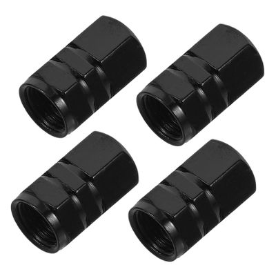 Alipis 4pcs Aluminum Alloy Tire Valve Caps Valve Covers for Cars Motorbikes and Prevent Leakage Dirt Ingress and Leopard Print Design