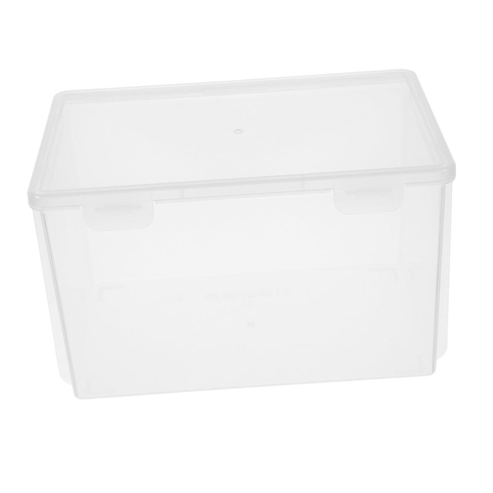 Zerodeko Cd DVD Storage Box Organizer for Movies Comics Albums Small Disc Holder Space Saving for Home Use