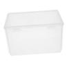 Zerodeko Cd DVD Storage Box Organizer for Movies Comics Albums Small Disc Holder Space Saving for Home Use view 1