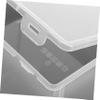 Zerodeko Cd DVD Storage Box Organizer for Movies Comics Albums Small Disc Holder Space Saving for Home Use view 3