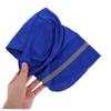 Happyyami 2pcs Thermal Ski Mask Balaclava Reflective Sun Shade for Outdoor Sports Versatile Hooded Scarf for Skiing Snowboarding Cycling and Running Reflective Stripes Blue view 3
