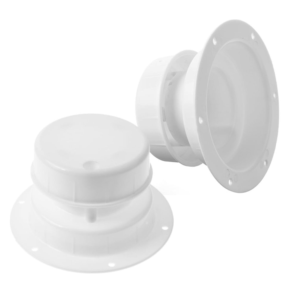 OSOLADY 2pcs Rv Roof Vent Replacement Easy Install Cap for Trailers Campers Compatible Various Rv Models Maintains Fresh Airflow