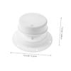 OSOLADY 2pcs Rv Roof Vent Replacement Easy Install Cap for Trailers Campers Compatible Various Rv Models Maintains Fresh Airflow view 2