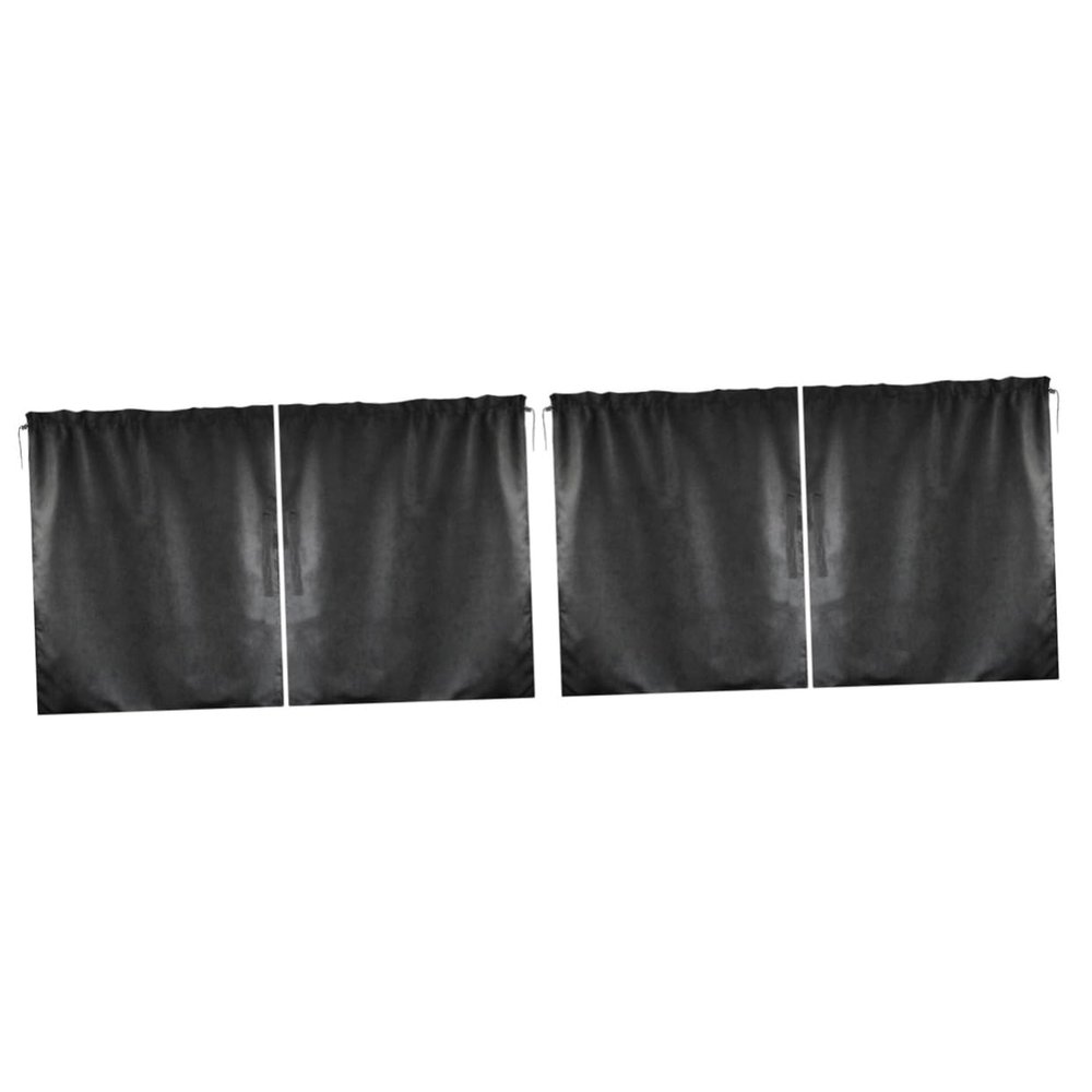 ABOOFAN 4pcs Car Privacy Curtains for Pongee Material Easy Installation Create Separate Spaces for Comfort During Travel and Camping