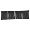 ABOOFAN 4pcs Car Privacy Curtains for Pongee Material Easy Installation Create Separate Spaces for Comfort During Travel and Camping view 1