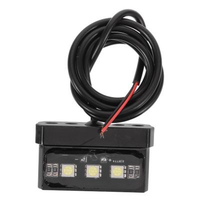 JECOMPRIS Truck Taillight License Plate Light Led Aluminum Alloy Waterproof Bright Easy Install Versatile