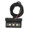 JECOMPRIS Truck Taillight License Plate Light Led Aluminum Alloy Waterproof Bright Easy Install Versatile view 1