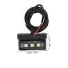 JECOMPRIS Truck Taillight License Plate Light Led Aluminum Alloy Waterproof Bright Easy Install Versatile view 2