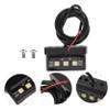 JECOMPRIS Truck Taillight License Plate Light Led Aluminum Alloy Waterproof Bright Easy Install Versatile view 3
