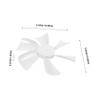 Zerodeko Replacement Fan for Rv Vent Fan Plastic Easy to Install Lightweight Accessory for Camping and Rv Use view 2
