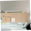 Unomor Sun Visor Cover Cd Organizer Car Organizer Multifunction Storage Pouch Hook Loop Fastener Suitable for Vehicles view 4