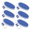 Toddmomy 6pcs Eva Floating Keychains with Surfboard Pendant Water Holders for Boating Fishing Rafting and Outdoor Sports Durable and Easy to Store view 1