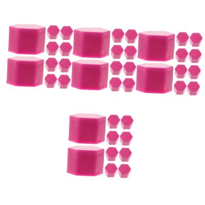 Alipis 80pcs Silicone Car Wheel Lug Nut Covers Tire Hub Caps for Protection Easy Installation Protection for Auto Parts Fits Standard Wheel Nuts