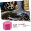 Alipis 80pcs Silicone Car Wheel Lug Nut Covers Tire Hub Caps for Protection Easy Installation Protection for Auto Parts Fits Standard Wheel Nuts view 2