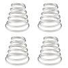 Miokun 2/4/10/20/30 Pack Stainless Steel Universal Quick Release Bike Wheel Skewer Springs (4) view 1