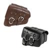PU Leather Motorcycle Hanging Bag Saddlebag Triangle Waterproof view 1