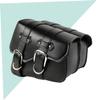PU Leather Motorcycle Hanging Bag Saddlebag Triangle Waterproof view 2