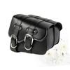 PU Leather Motorcycle Hanging Bag Saddlebag Triangle Waterproof view 3