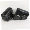 PU Leather Motorcycle Hanging Bag Saddlebag Triangle Waterproof view 4