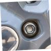 Alipis 5pcs Car Wheel Flange Nuts and Lug Nut Covers for Front Axle Replacement Wheel Lug Caps for Tire Maintenance view 4