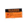 Healifty 100pcs Unique Paper Bad Parking Cards Warning Labels for Caution Signs view 2