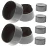 OUNONA 8pcs Trailer Wheel Bearing Caps Durable Rubber Dust Covers for Automotive Protection Prevent Water Dirt Entry Fits Standard Trailers view 1