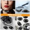 Ciieeo 10pcs Adjustable Chin Protectors for Motorcycle Helmets Soft Plastic Chin Pads Cup for Hardhat Face Mask Pads Nonslip for Ski Helmets Bike view 3