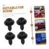 Unomor 50pcs Head Bumper Cover Screws Car Mud Guard Screws Easy Installation Bumper Splash Panel Bolts view 3