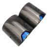 1 Pcs Inlet 60mm/63mm/67mm/70mm Out 93mm Length 90mm Carbon Fiber Exhaust Tips M Muffler Tip Compatible with BMW M2 M3 M4(IN60-OUT 93mm) view 1